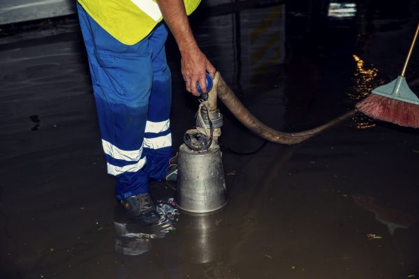Basement Water Removal in Belleville
